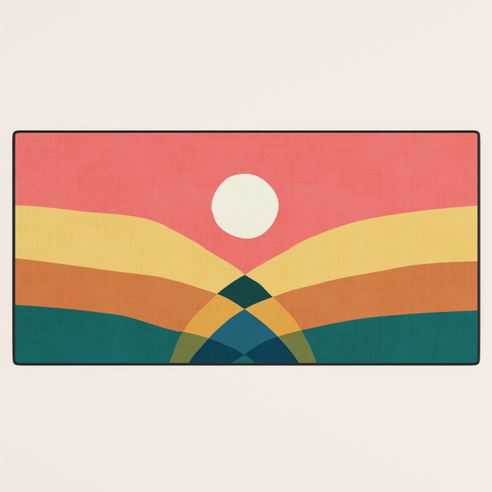 Rolling hills Desk Mat Gallery Image 3