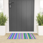 Classic Stripes XV - 90s Pastel Welcome Mat Gallery Image 3