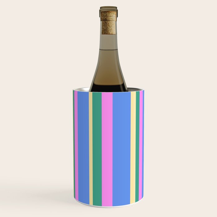 Classic Stripes XV - 90s Pastel Wine Chiller Gallery Image 2