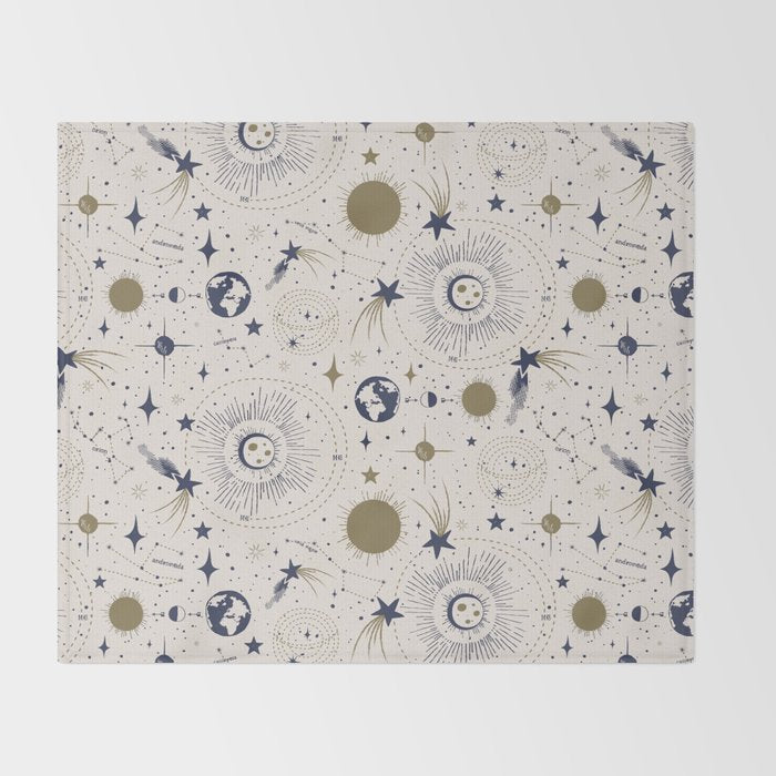Solar System - Ether Throw Blanket Gallery Image 2