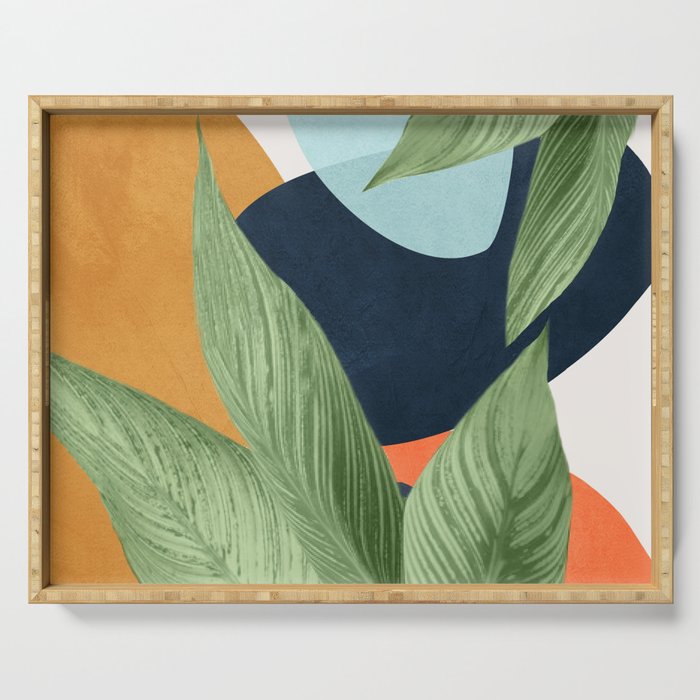 Nature Geometry VIII Serving Tray Gallery Image 1