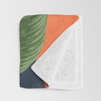 Nature Geometry VIII Throw Blanket Gallery Image 3