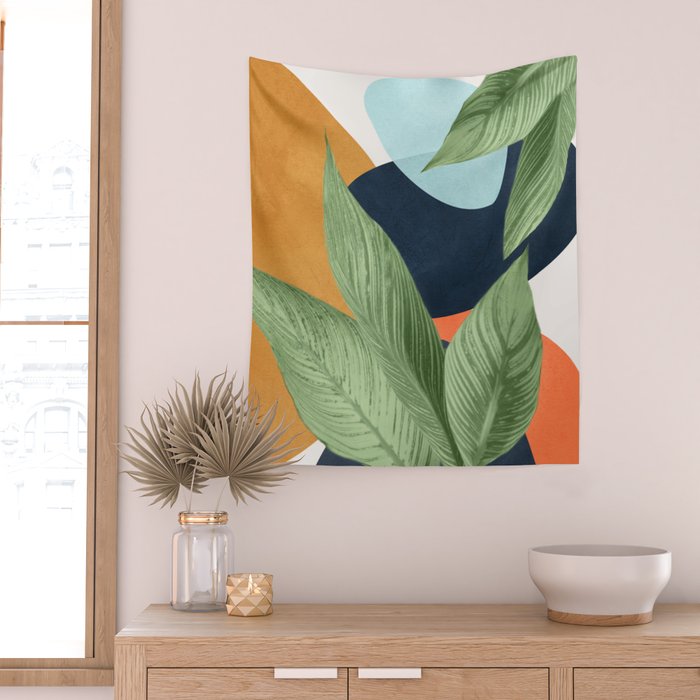 Nature Geometry VIII Wall Tapestry Gallery Image 2