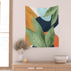 Nature Geometry VIII Wall Tapestry Gallery Image 2