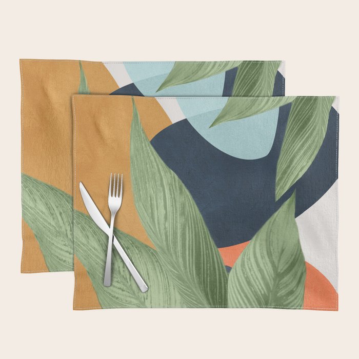 Nature Geometry VIII Placemat Gallery Image 1