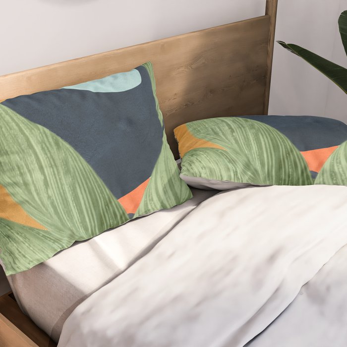 Nature Geometry VIII Pillow Sham Gallery Image 2