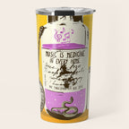 MUSIC IS MEDICINE Travel Mug Gallery Image 1