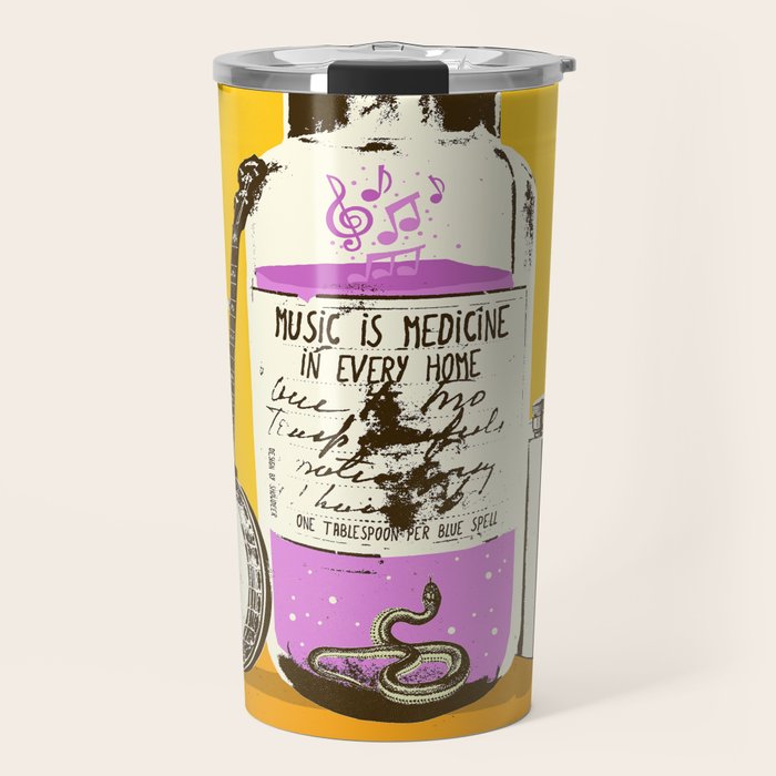 MUSIC IS MEDICINE Travel Mug Gallery Image 1