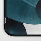 Indigo Blue Plant Leaves Laptop Sleeve Gallery Image 3