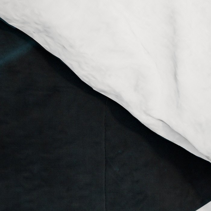 Indigo Blue Plant Leaves Comforter Gallery Image 4