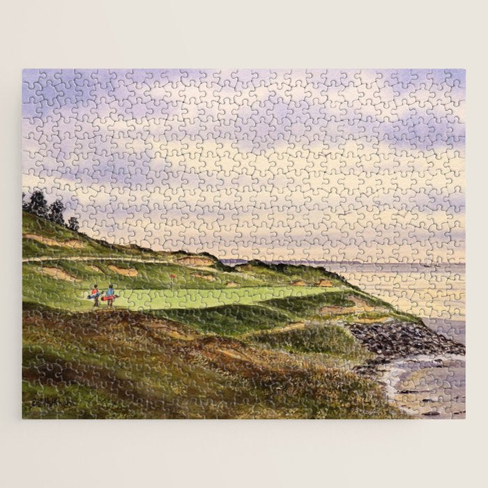 Whistling Straits Golf Course Hole 7 Jigsaw Puzzle Gallery Image 1