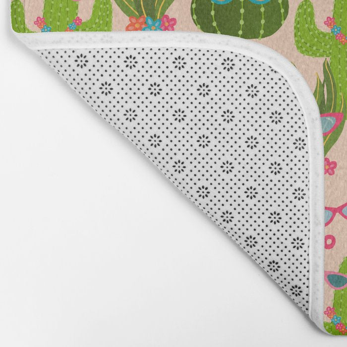 Cactus fiesta Bath Mat Gallery Image 2
