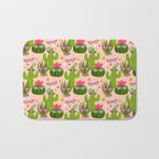Cactus fiesta Bath Mat Gallery Image 1