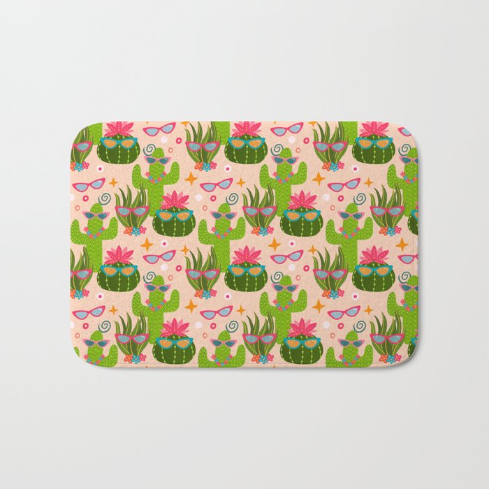 Cactus fiesta Bath Mat Gallery Image 1