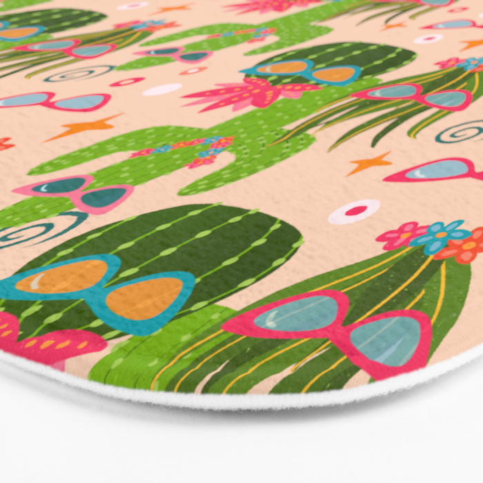 Cactus fiesta Bath Mat Gallery Image 3