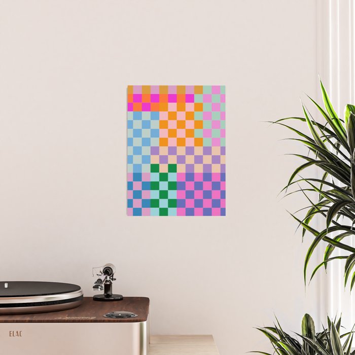 Checkerboard Collage Poster Gallery Image 2