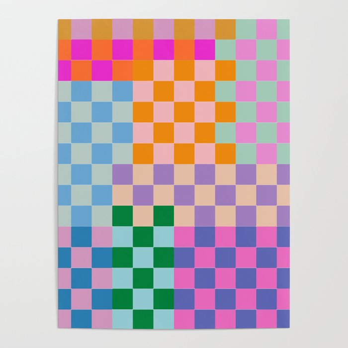 Checkerboard Collage Poster Gallery Image 4
