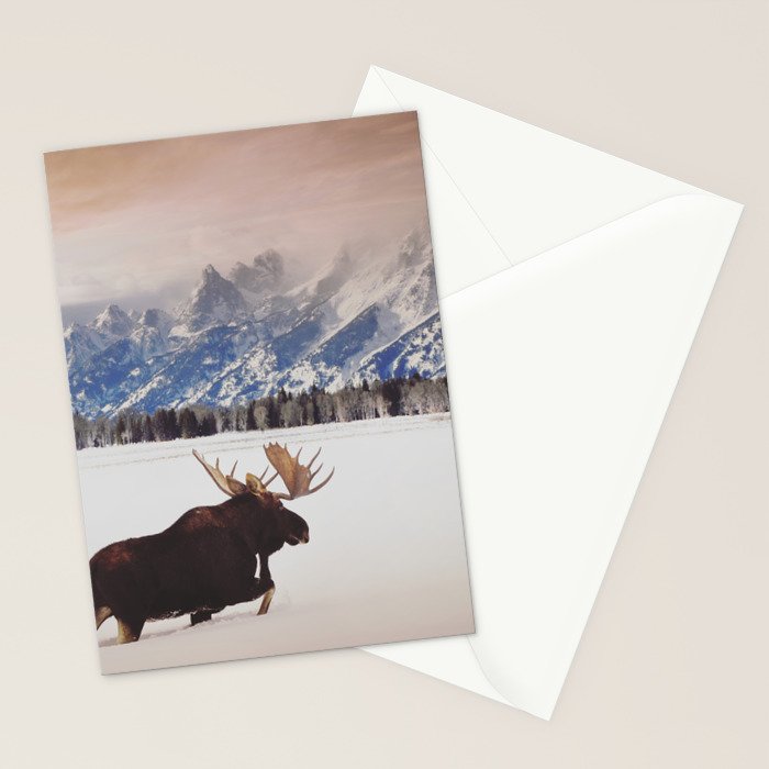 Grand Tetons Wanderer Stationery Card Gallery Image 2