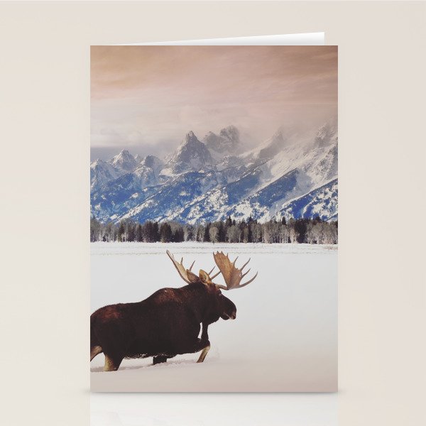Grand Tetons Wanderer Stationery Card Gallery Image 2
