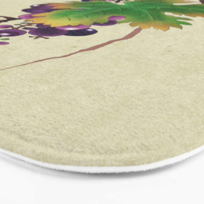 Minhwa : Grapevine Type (Korean traditional/folk art) Bath Mat Gallery Image 3