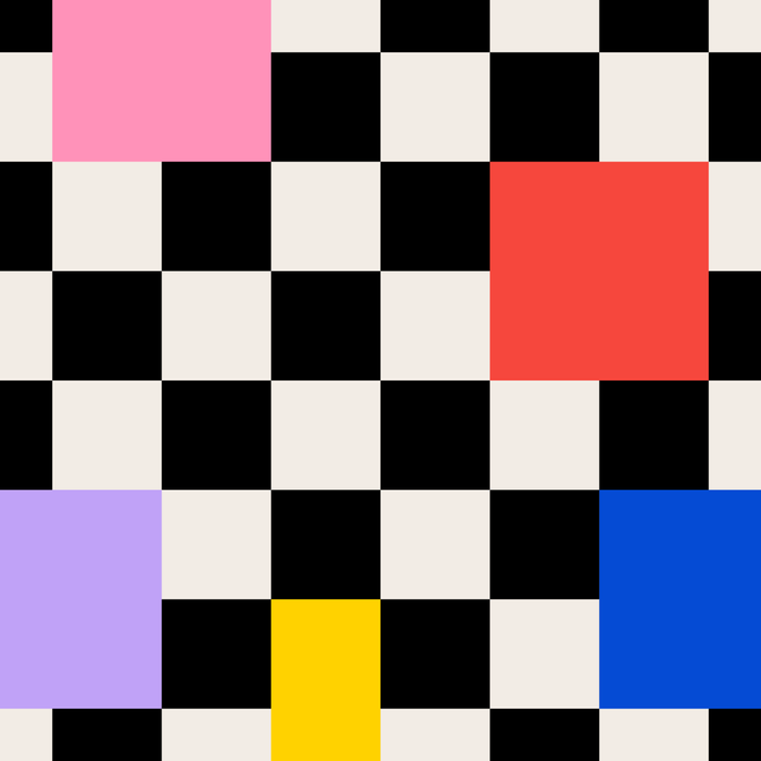 Patchwork: Bauhaus Check Edition Coffee Mug Gallery Image 2