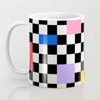 Patchwork: Bauhaus Check Edition Coffee Mug Gallery Image 3