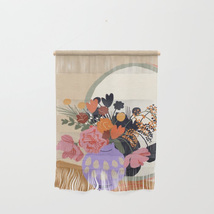 Flowers in the mirror #2 Wall Hanging Gallery Image 1