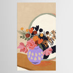 Flowers in the mirror #2 Tablecloth Gallery Image 2