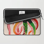 Colorful Octopus II Laptop Sleeve Gallery Image 2