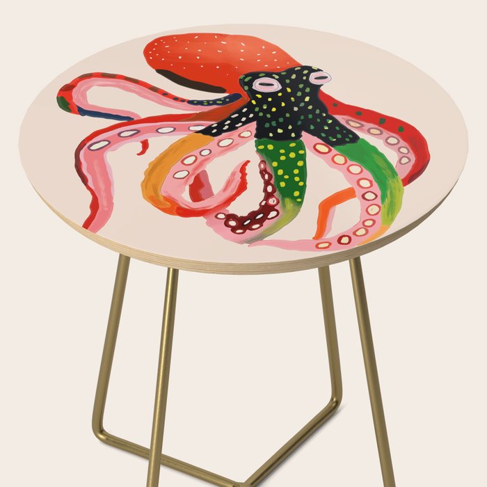 Colorful Octopus II Side Table Gallery Image 2