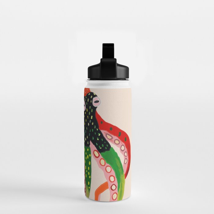 Colorful Octopus II Water Bottle Gallery Image 2