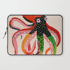 Colorful Octopus II Laptop Sleeve Gallery Image 1