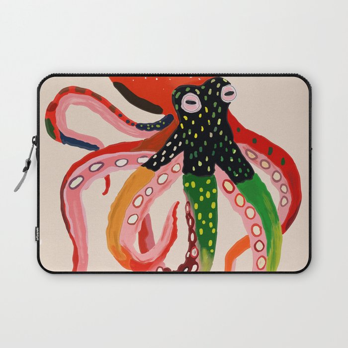 Colorful Octopus II Laptop Sleeve Gallery Image 1