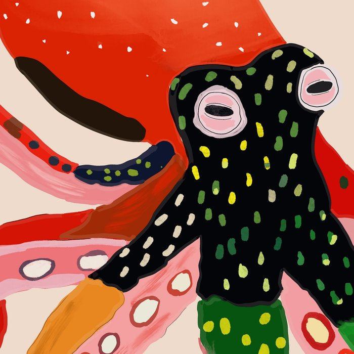 Colorful Octopus II Coffee Mug Gallery Image 2