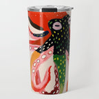 Colorful Octopus II Travel Mug Gallery Image 1