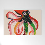 Colorful Octopus II Welcome Mat Gallery Image 1