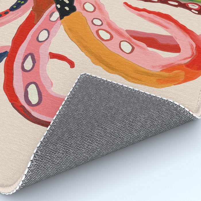 Colorful Octopus II Rug Gallery Image 4
