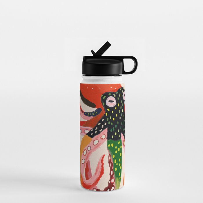 Colorful Octopus II Water Bottle Gallery Image 1