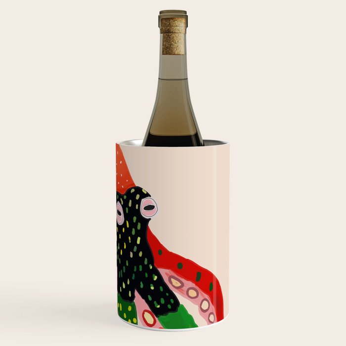 Colorful Octopus II Wine Chiller Gallery Image 3