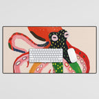 Colorful Octopus II Desk Mat Gallery Image 1