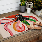 Colorful Octopus II Outdoor Rug Gallery Image 2