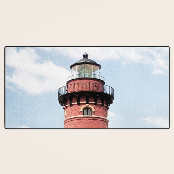 Red Lighthouse Desk Mat Gallery Image 3