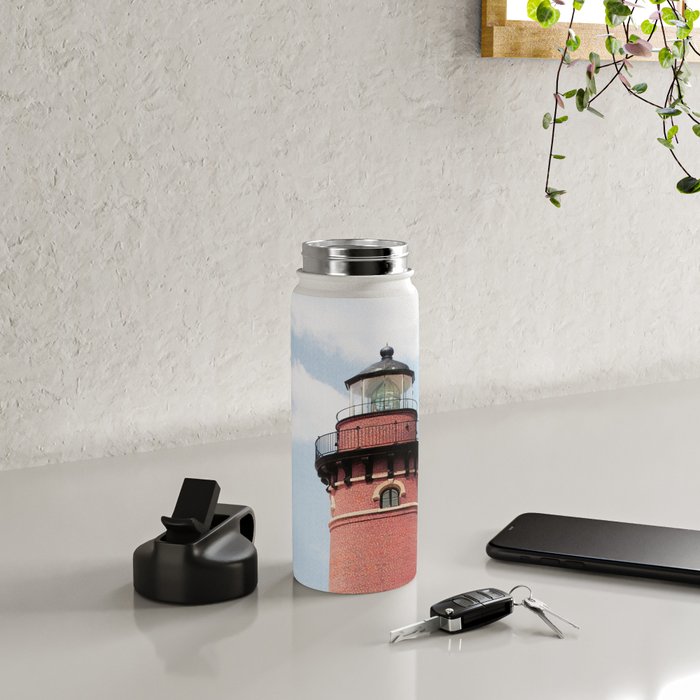 Red Lighthouse Water Bottle Gallery Image 4
