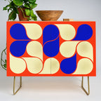 Mid-century geometric shapes-no10 Credenza Gallery Image 1
