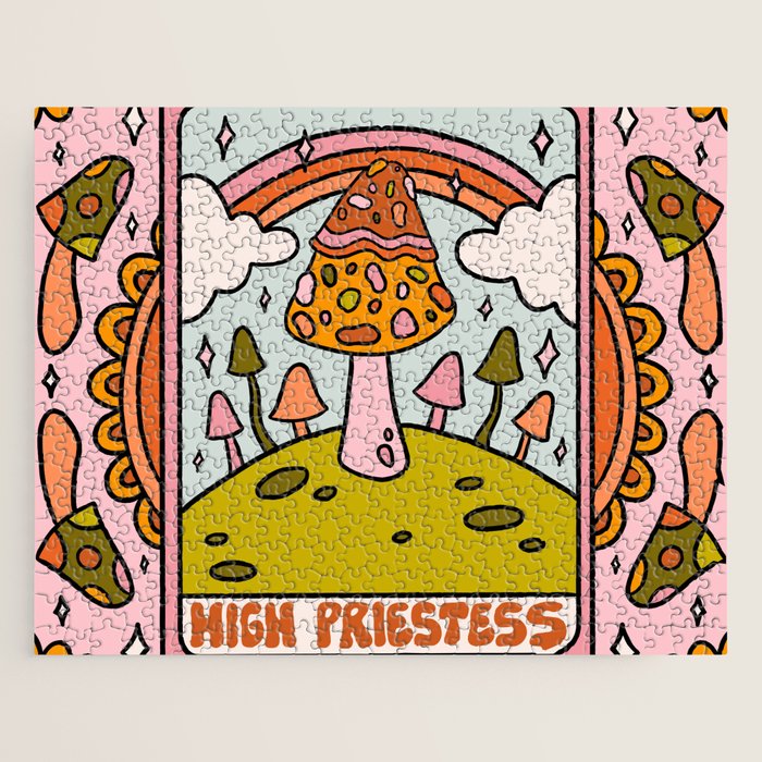 2. High Priestess Mushroom Jigsaw Puzzle Gallery Image 1