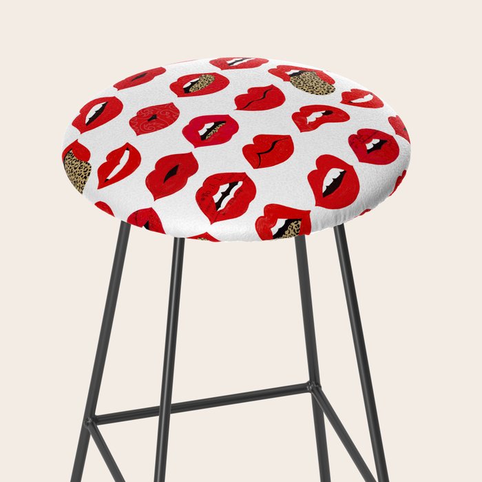 Leopard Lips of Love Stool Gallery Image 2