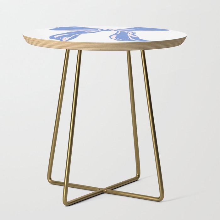 Light blue femenine bow Side Table Gallery Image 1