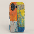 Colorful Geometric Abstract Art iPhone Case Gallery Image 1