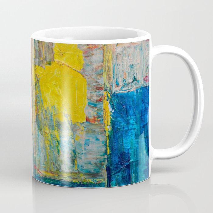 Colorful Geometric Abstract Art Coffee Mug Gallery Image 1