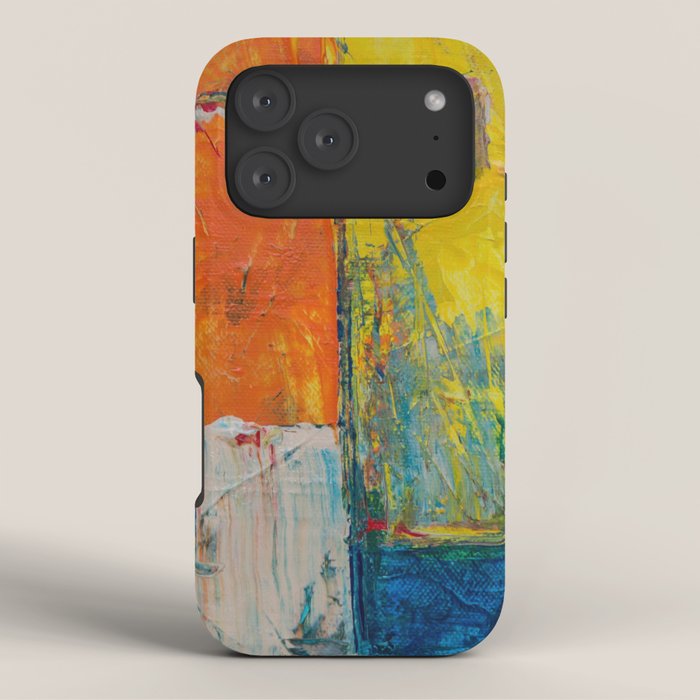 Colorful Geometric Abstract Art iPhone Case Gallery Image 3